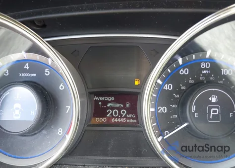 2012 Hyundai Sonata Se 2.0T из США, поврежденный, VIN 5NPEC4AB5CH455194